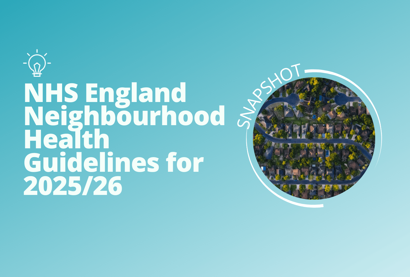 NHS England Neighbourhood Health Guidelines For 2025 26 CF
